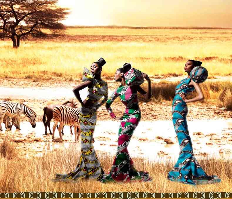 Afrikaanse dames woondecoratie