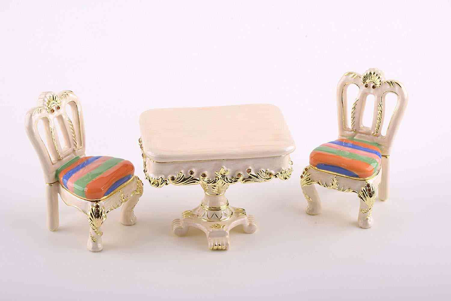 Table & Chairs Trinket Box