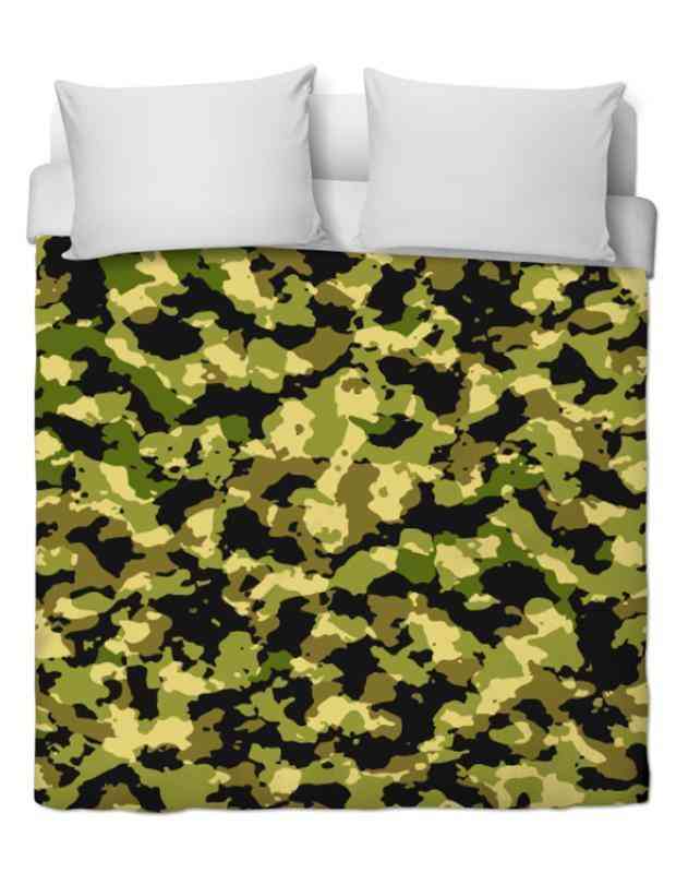 Camouflage Duvet Bedding Cover