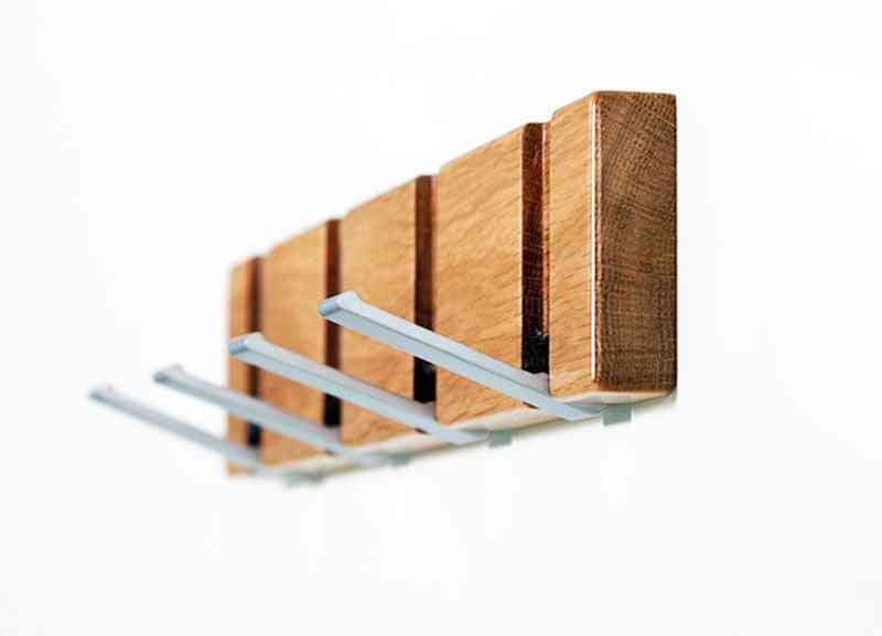 Rack in legno ribaltabile da parete