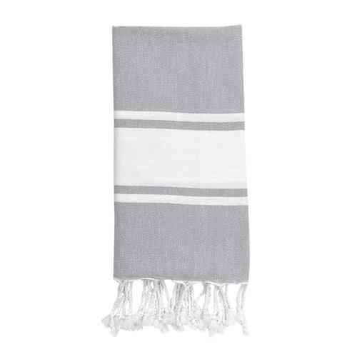 Asciugamano a righe essenziali