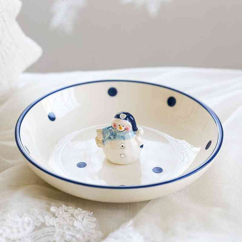 Vianočná keramika- ozdoby a snehuliaky