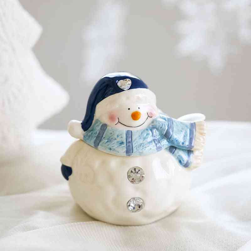 Vianočná keramika- ozdoby a snehuliaky
