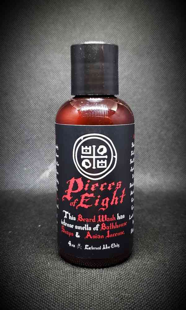 Beard Wash Pieces Of Eight Oil