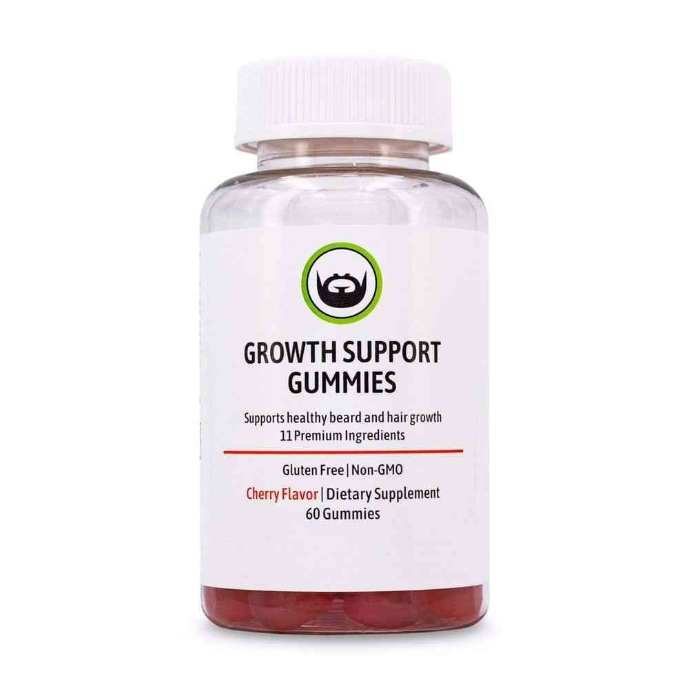 Beard Growth Support Gummy Vitamins