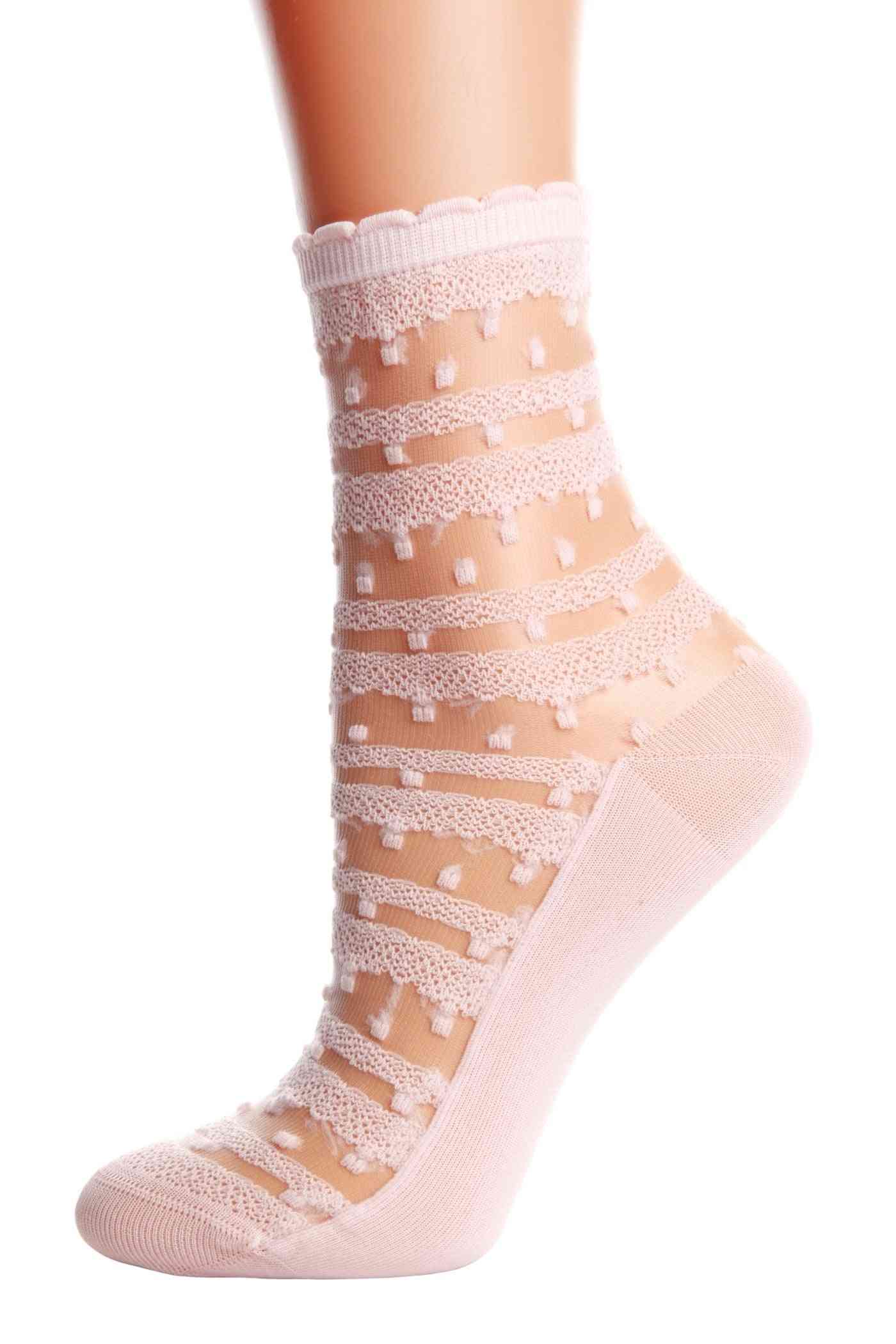 Elegant Sheer Socks For Women