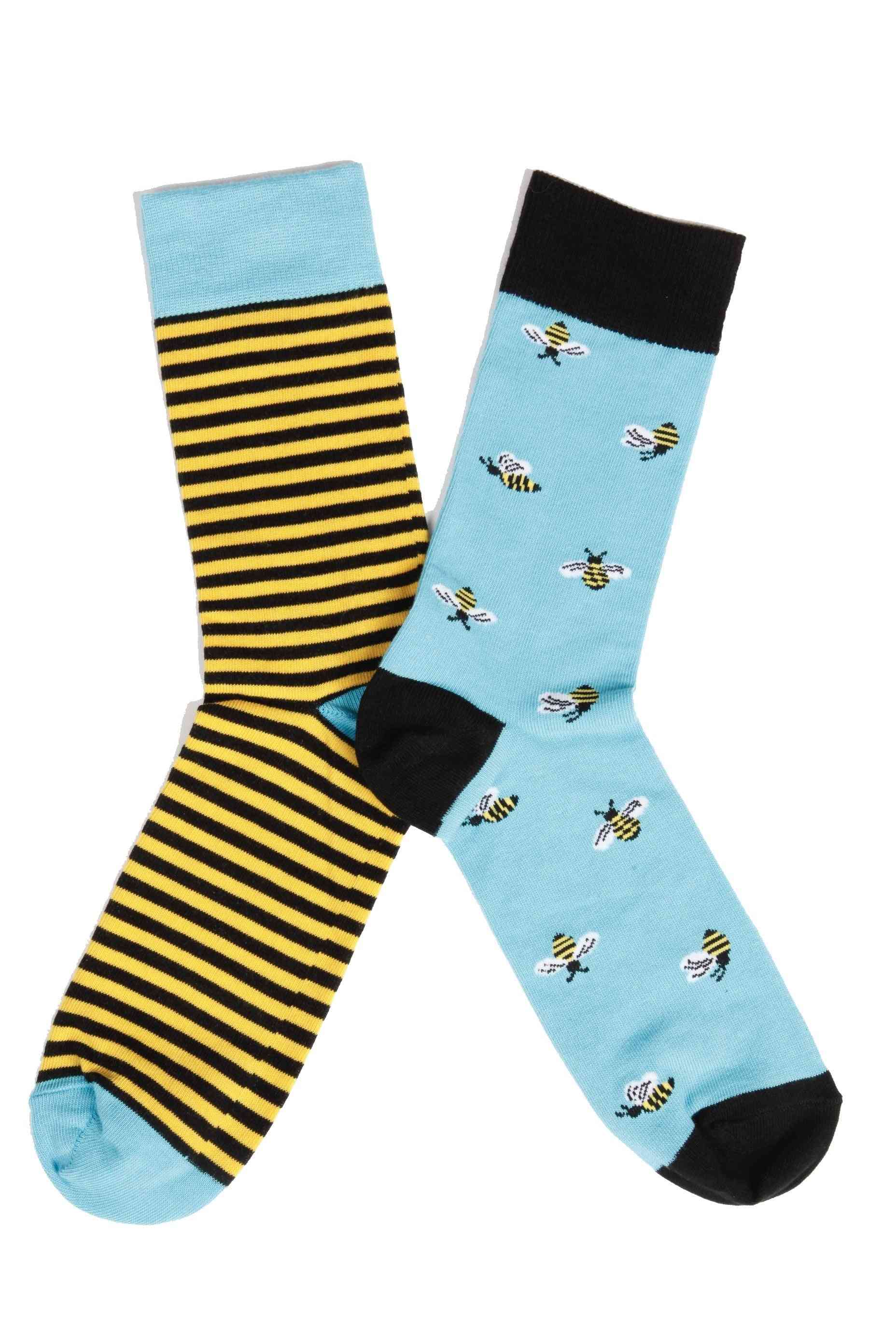 Cotton Socks With Bees