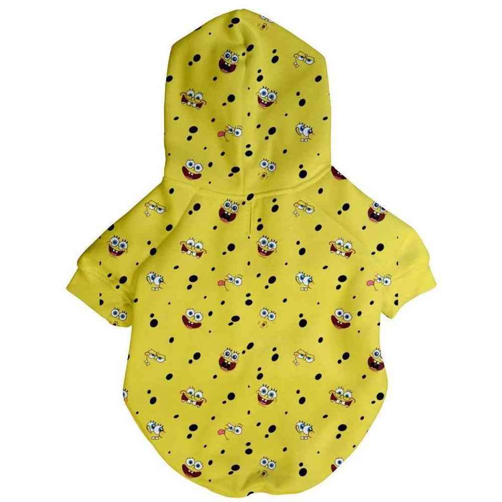 Spongebob x fresh pawz - sb cała bluza z kapturem, ubranka dla psów