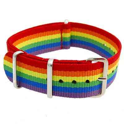 Rainbow Stap Wrist Watches
