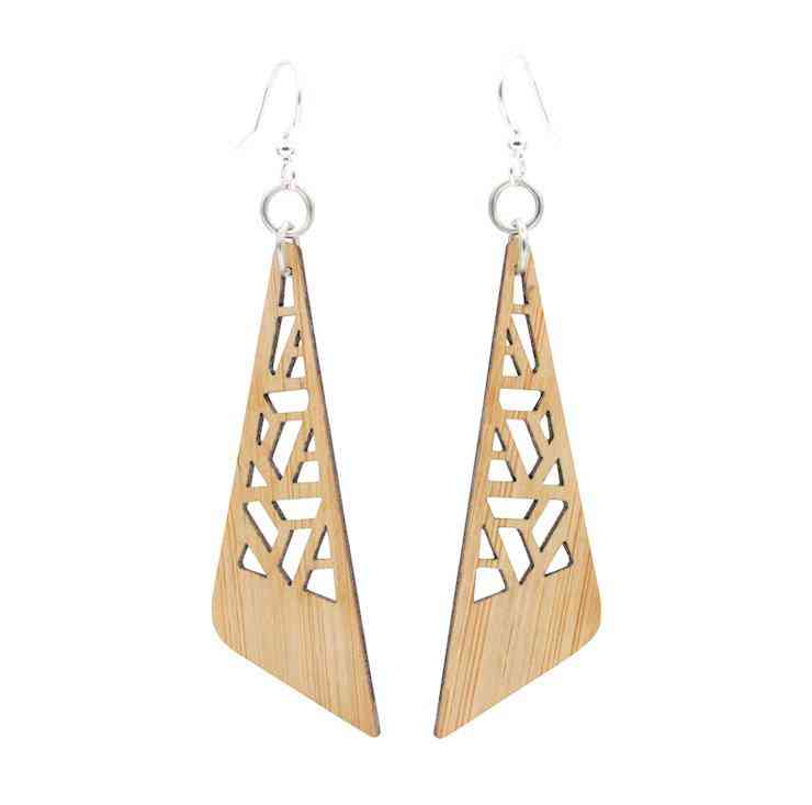 Zetangle Bamboo Earrings