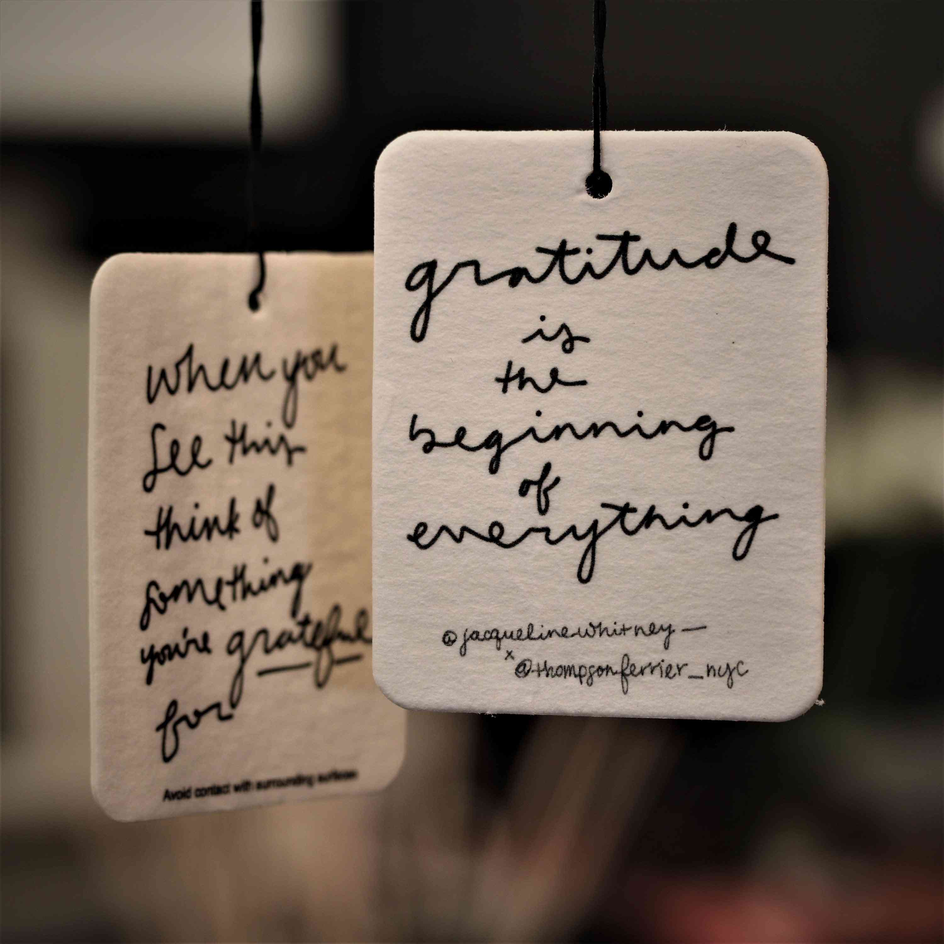 Gratitude Is The Beginning Of Everything - Mobile Fragrance