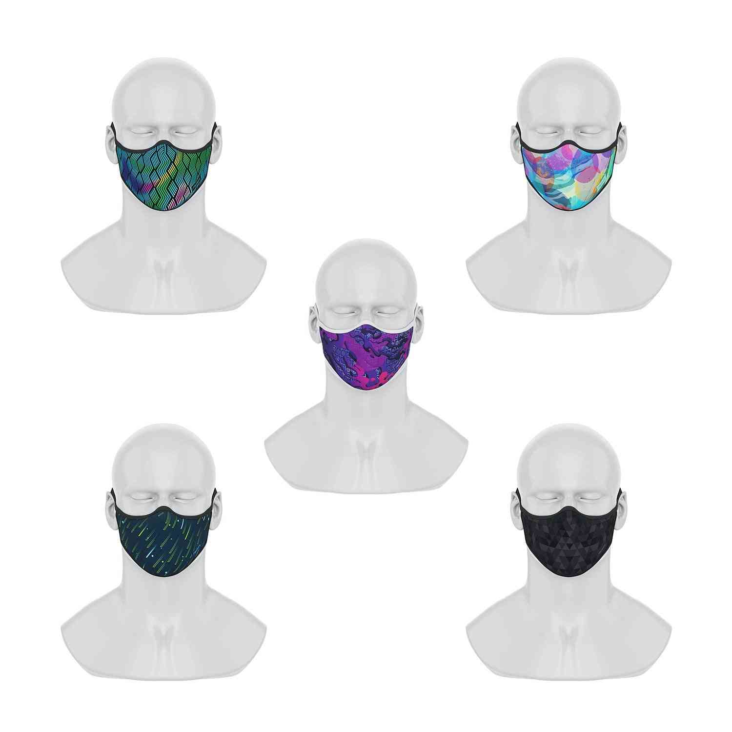 Maskery premium ansigtsmasker blinker til den fremtidige serie