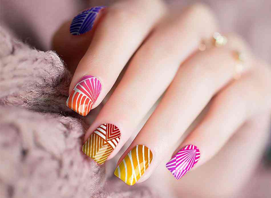 Mystery nail wraps stickers