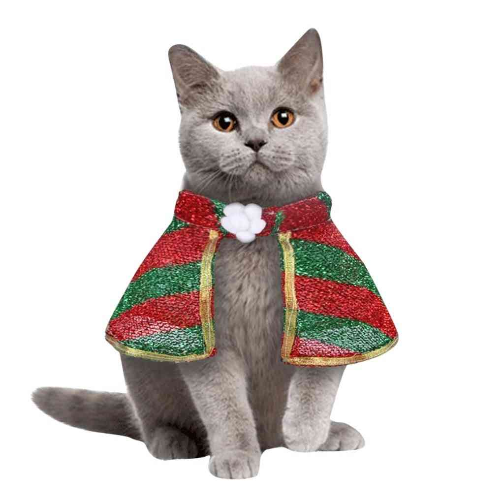 Cat & dog christmas cosplay kläder härliga vinterjackor outfits