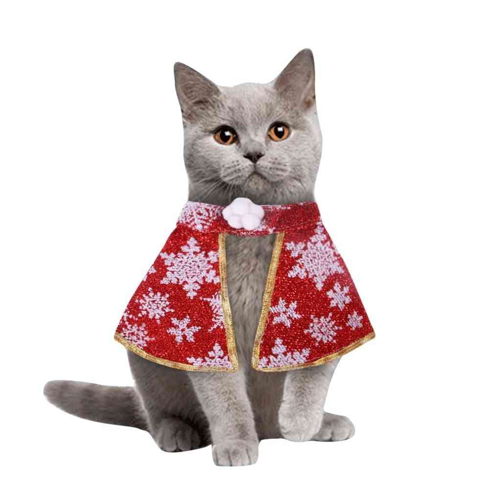 Katze & Hund Weihnachten Cosplay Kleidung schöne Winterjacken Outfits