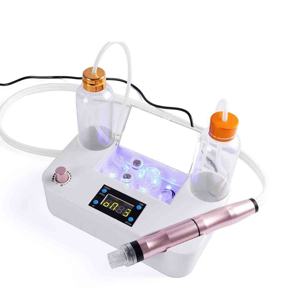 Dispositivo di bellezza per piccole bolle, macchina per la pelle del viso con ossigeno