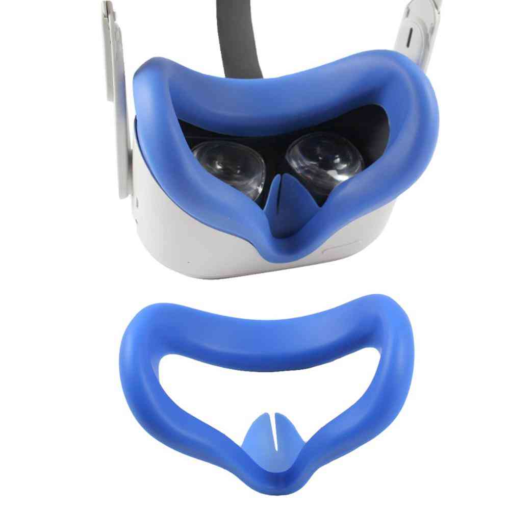 Soft Silicone Eye Mask Cover Pad Headset Breathable Anti-sweat Eye Cover