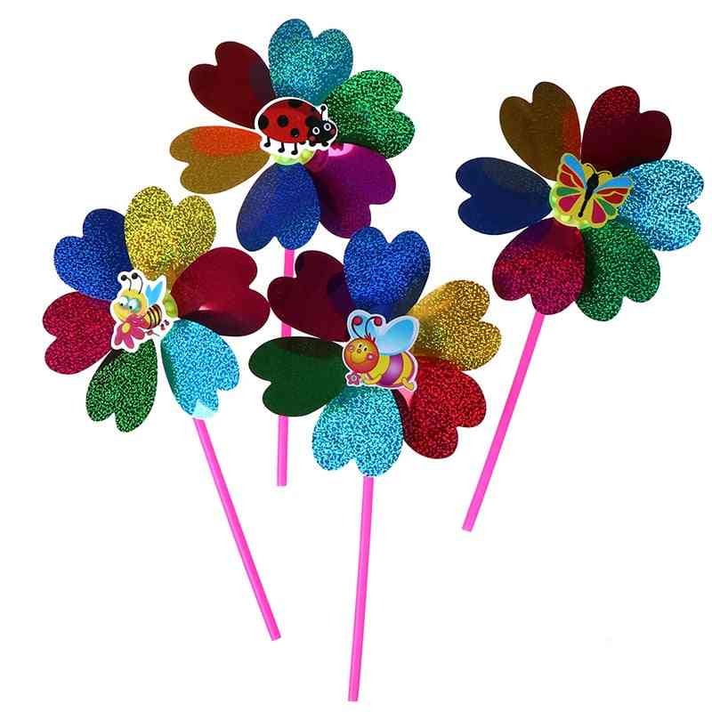 One Piece Colorful Sequins Windmill Spinner-decoration