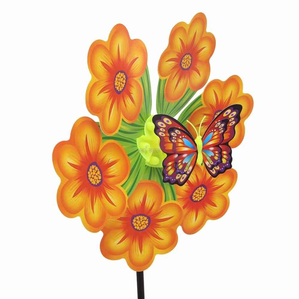 Flower Shaped Wind Spinner- Pinwheels Kids