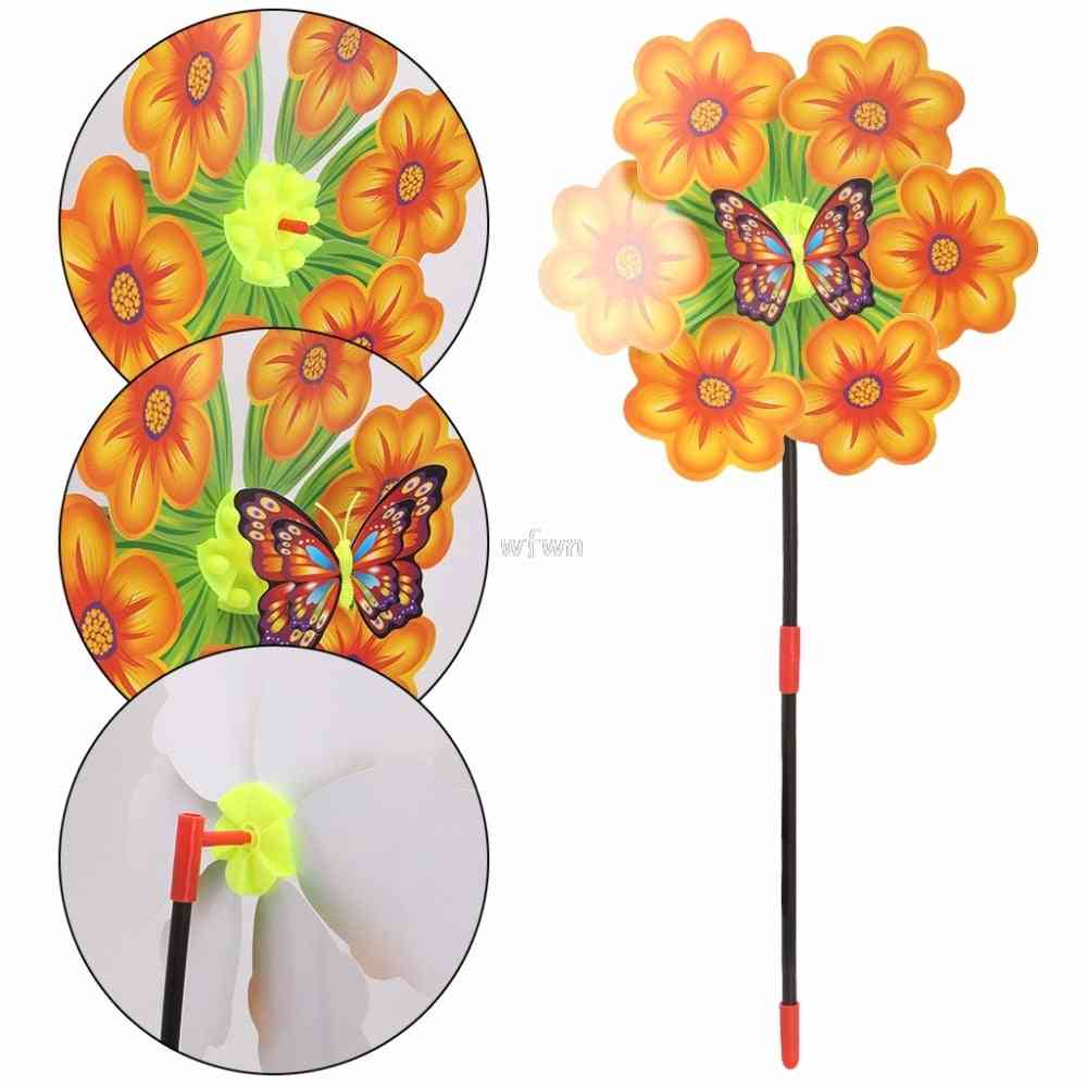 Flower Shaped Wind Spinner- Pinwheels Kids