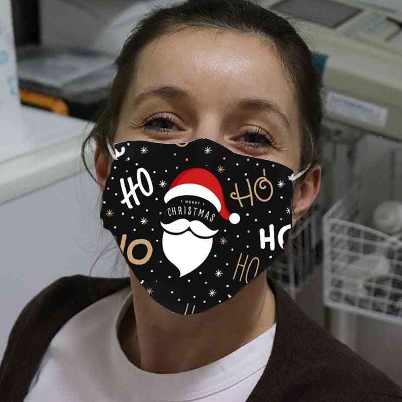 Santa merry christmas herten beer masker