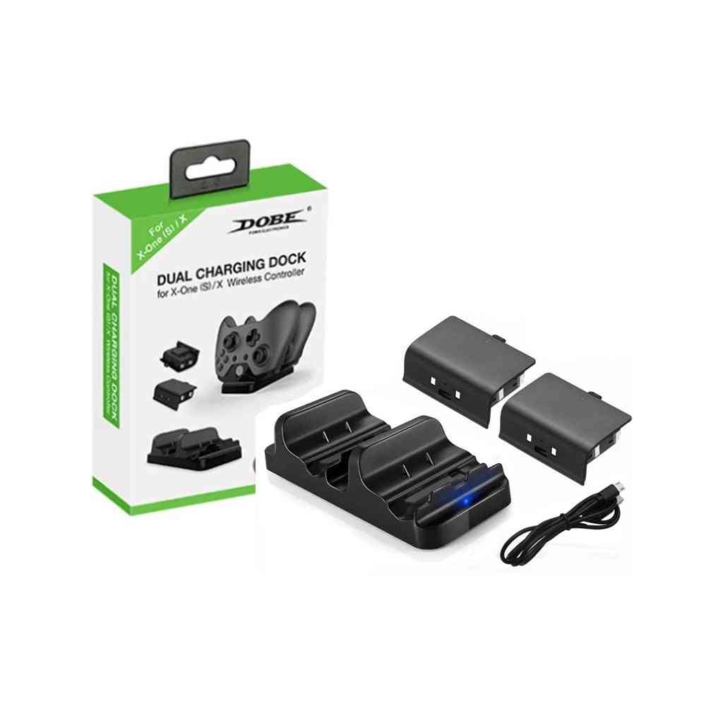 Gamepad -lader for x box xbox, en sx -kontroller, oppladbar batteripakke