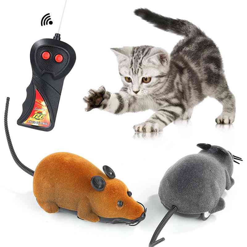 Cat Remote Control Wireless Rc Simulation Mouse Toy