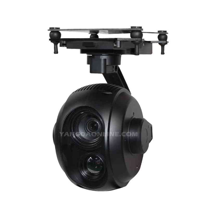 камера за увеличение на дрон, звезден кардан с двоен сензор 30x eoir