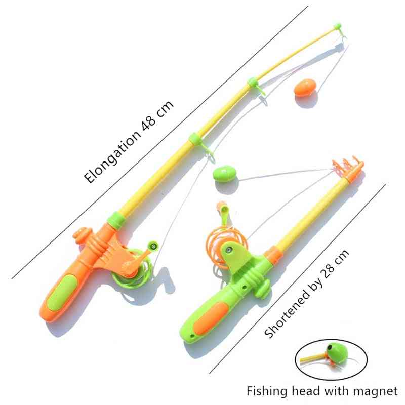 3d- магнитен риболов, интерактивен родител-дете, игра (както е показано)