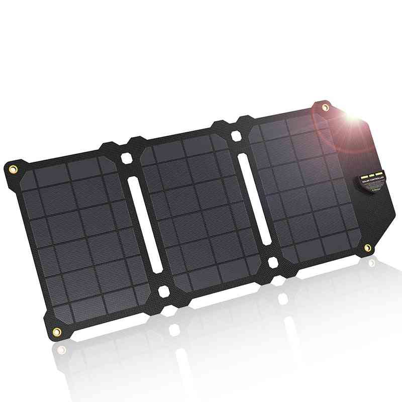 Cellules de panneaux solaires portables, batteries de chargeur, chargement de téléphone