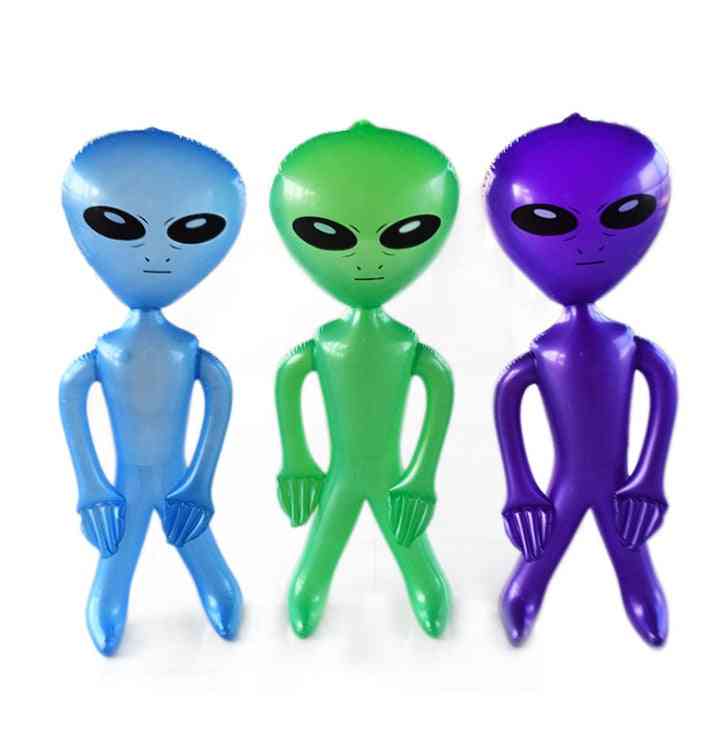 Alien aufblasbare grüne Puppe