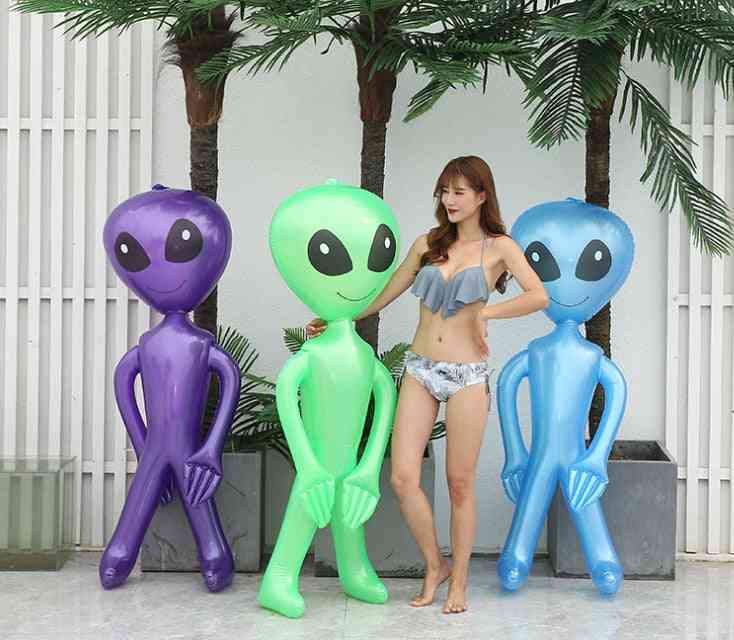 Alien Inflatable Green Doll