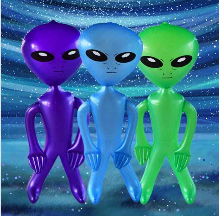 Alien aufblasbare grüne Puppe