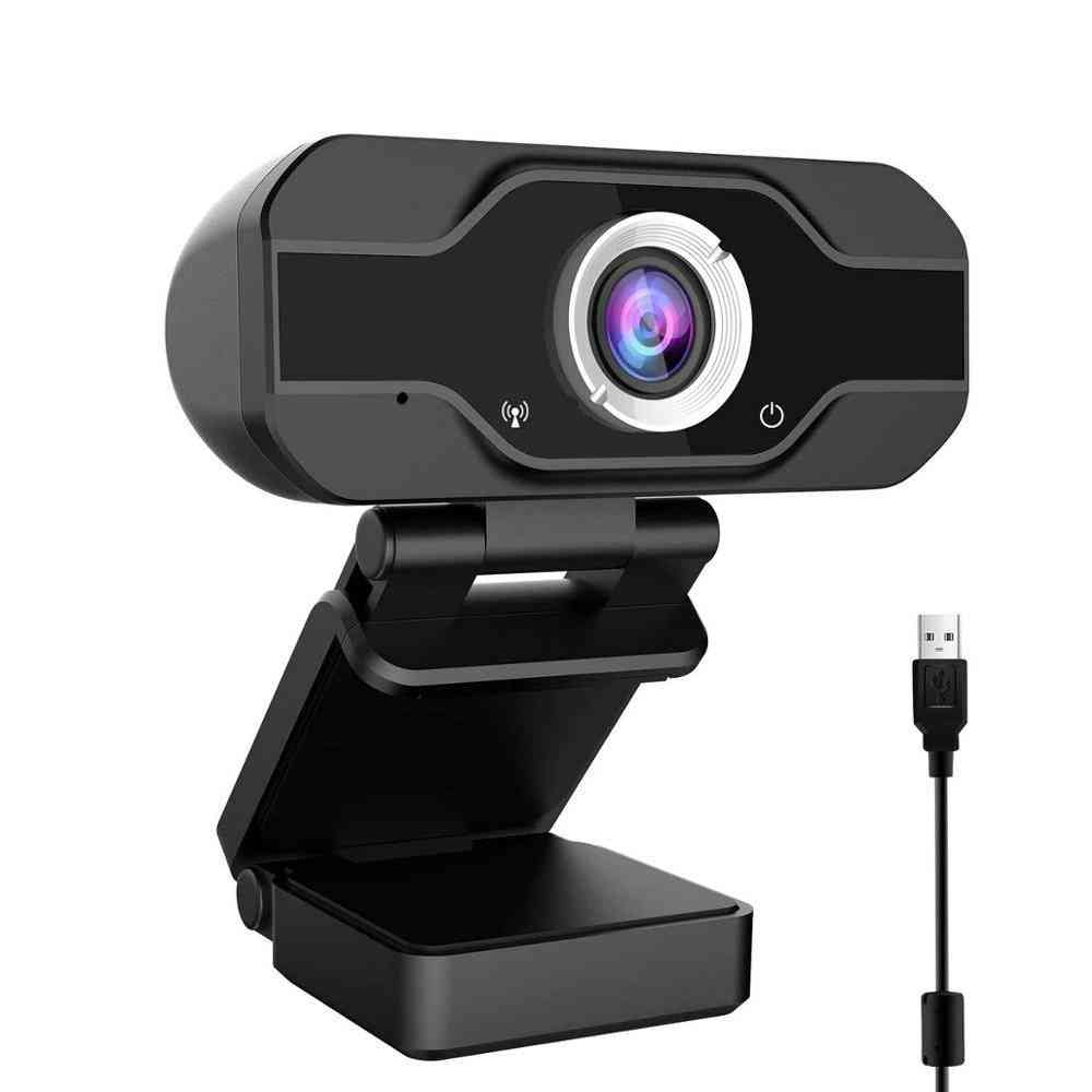 Web camera 1080p hd con microfono integrato, presa USB, video widescreen