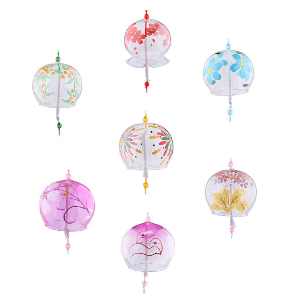 Wind Bell Chimes, Handmade Glass Furin For Home Decors