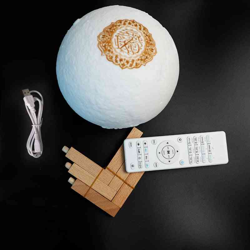 Colorful Remote Control, Small Moonlight, Quran Bluetooth Speakers