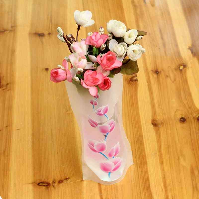 Portable Eco-friendly Flower Cute Foldable Vase