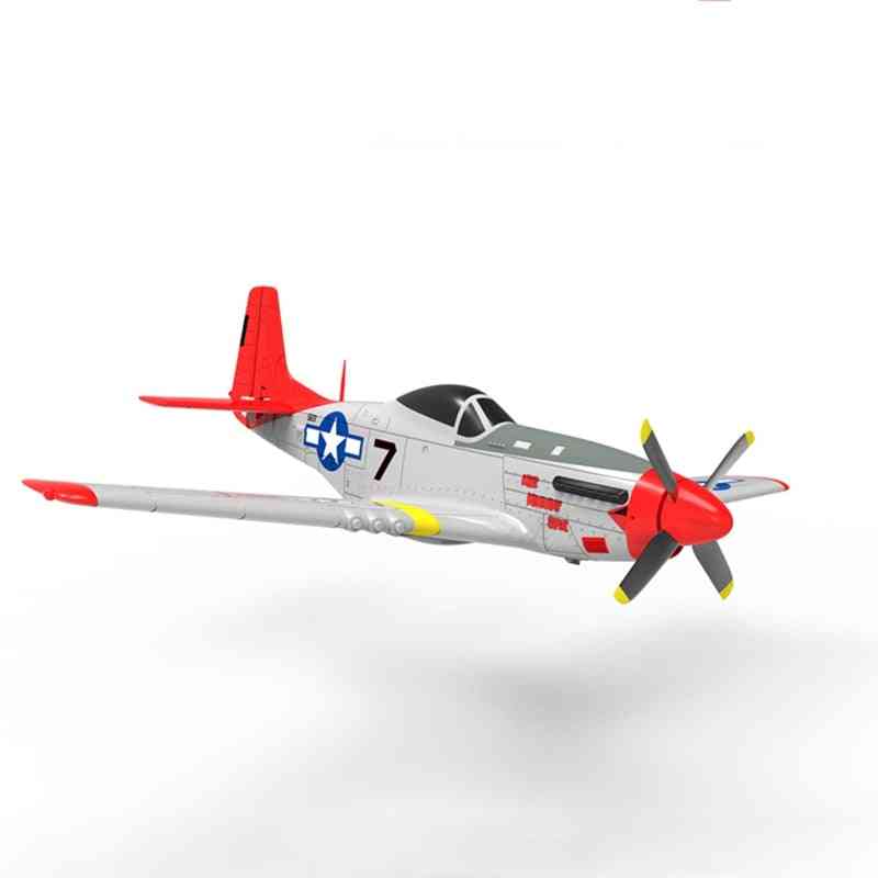 Rc 768-1 mus&tang p51d 750 mm razpon kril letalo igrača