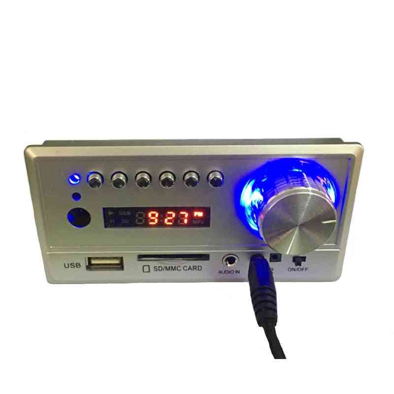 Placa decodificadora mp3 amplificadores de potencia digitales estéreo 3w usb sd