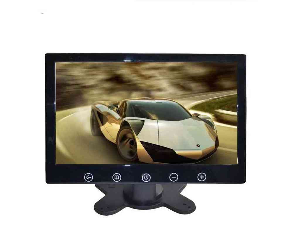 Tela do carro de 10,1 polegadas monitor AV portátil suporte pal / ntsc entrada de vídeo 16: 9 tv