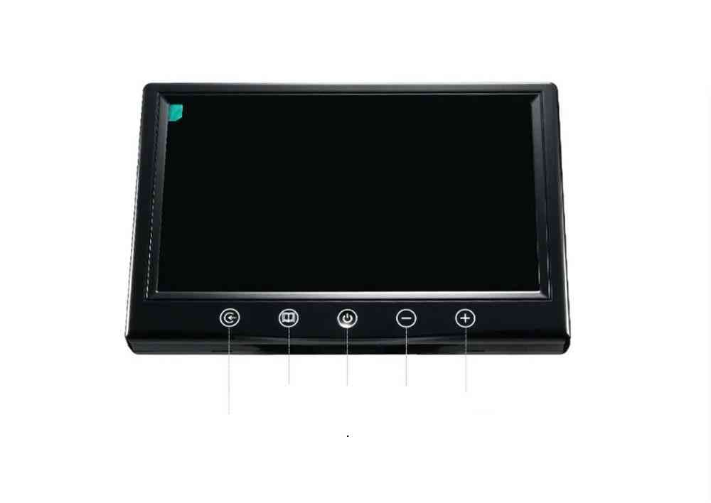 Afișaj pentru mașină de 10,1 inci monitor av suport portabil intrare video pal / ntsc tv 16:9