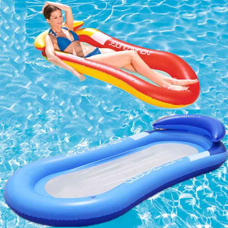 Letní plovoucí, lehátko, plovák bazénu, vodní hračka