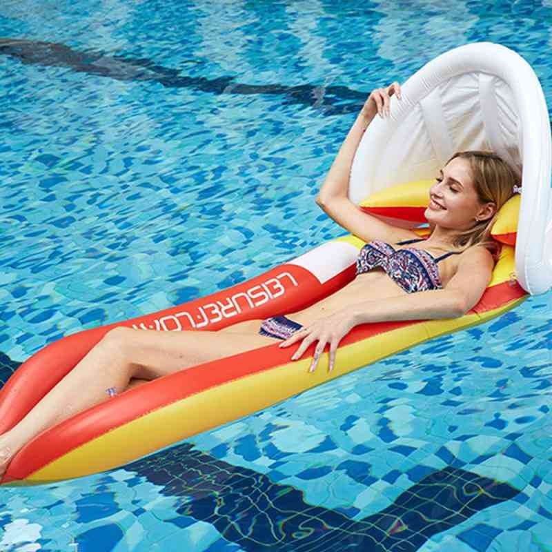 Verano flotante, tumbona, flotador de piscina, juguete acuático