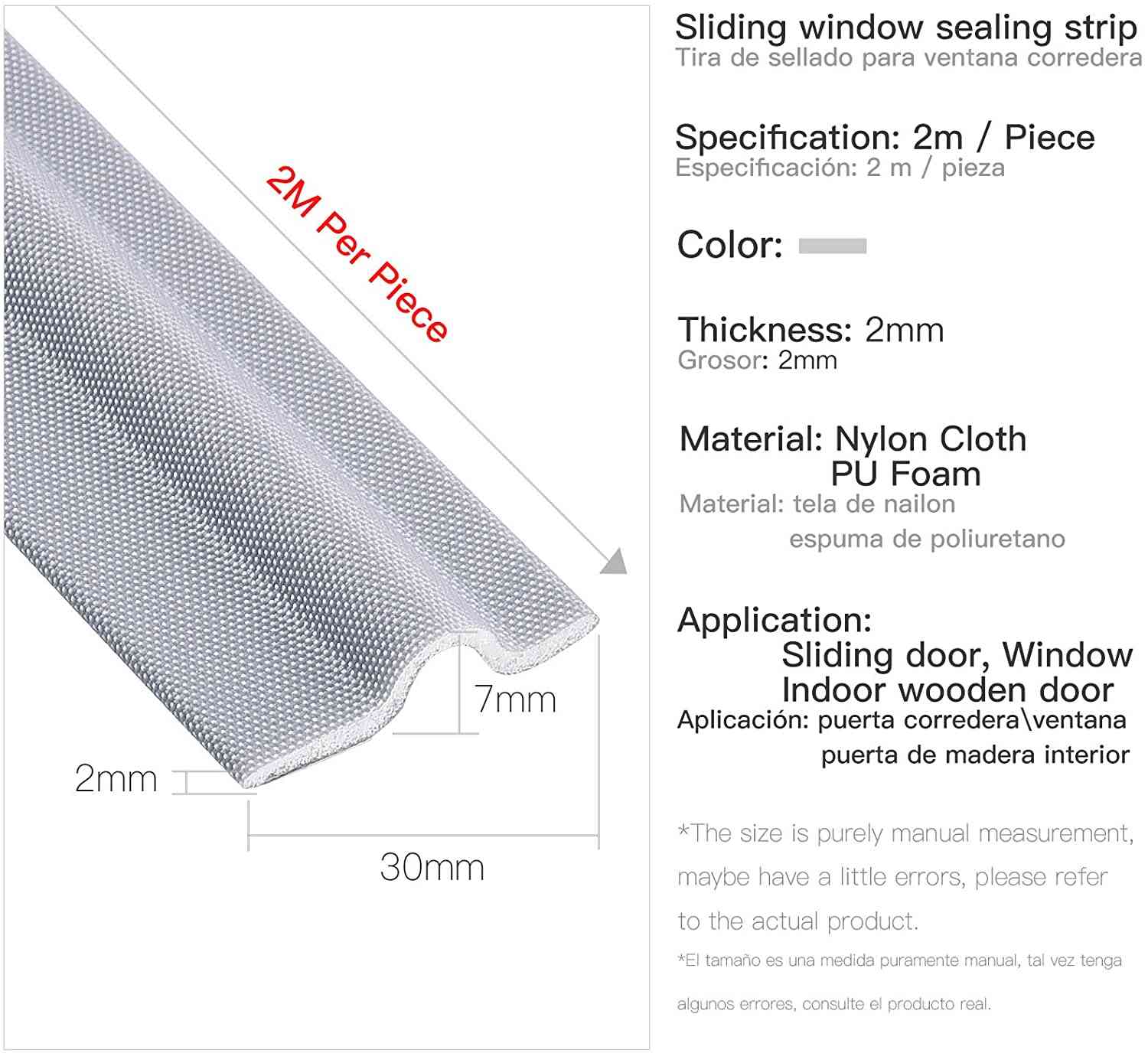 Soundproof Slides Window Seal Strip