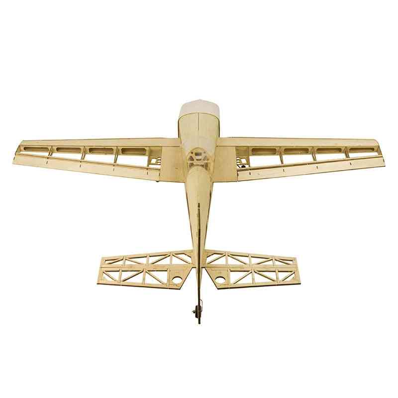 Envergadura de asas construção de madeira balsa kit avião rc