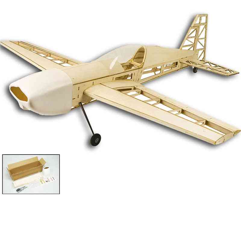Razpon kril balsa lesena gradnja rc komplet letal