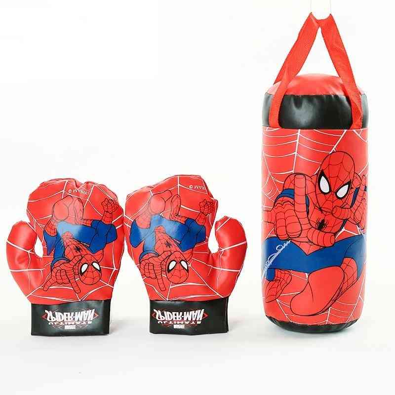 Cartoon Image, Marvel Spiderman, Gloves Sandbag Toy