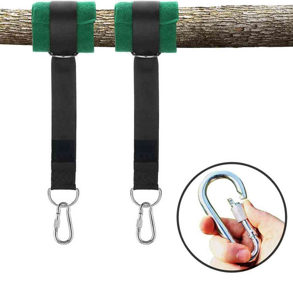 Hook Load Capacity Outdoor Swing Hammock Tree Hanging Kit
