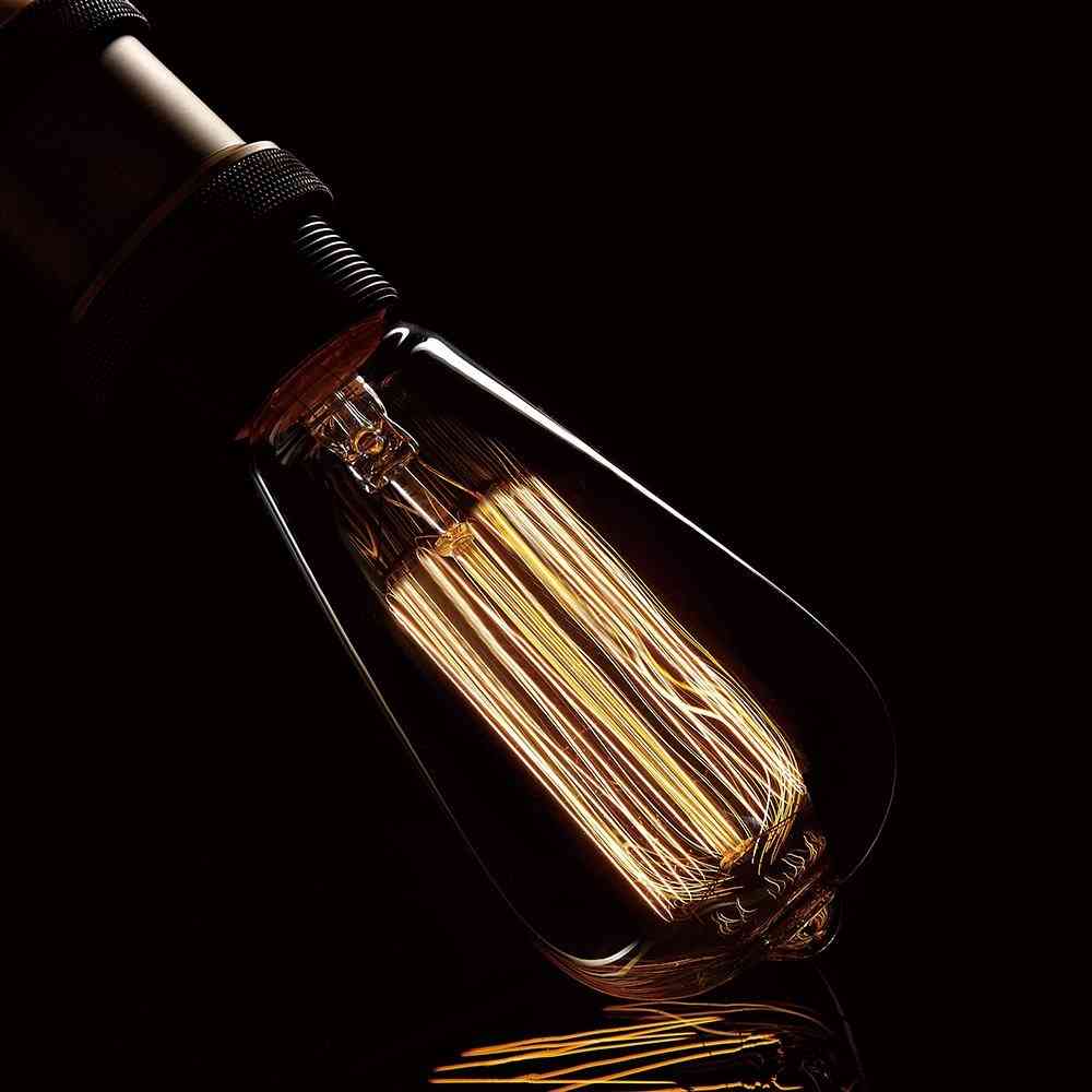 Lampă vintage retro lampă, fiolă incandescentă bec antic pendant