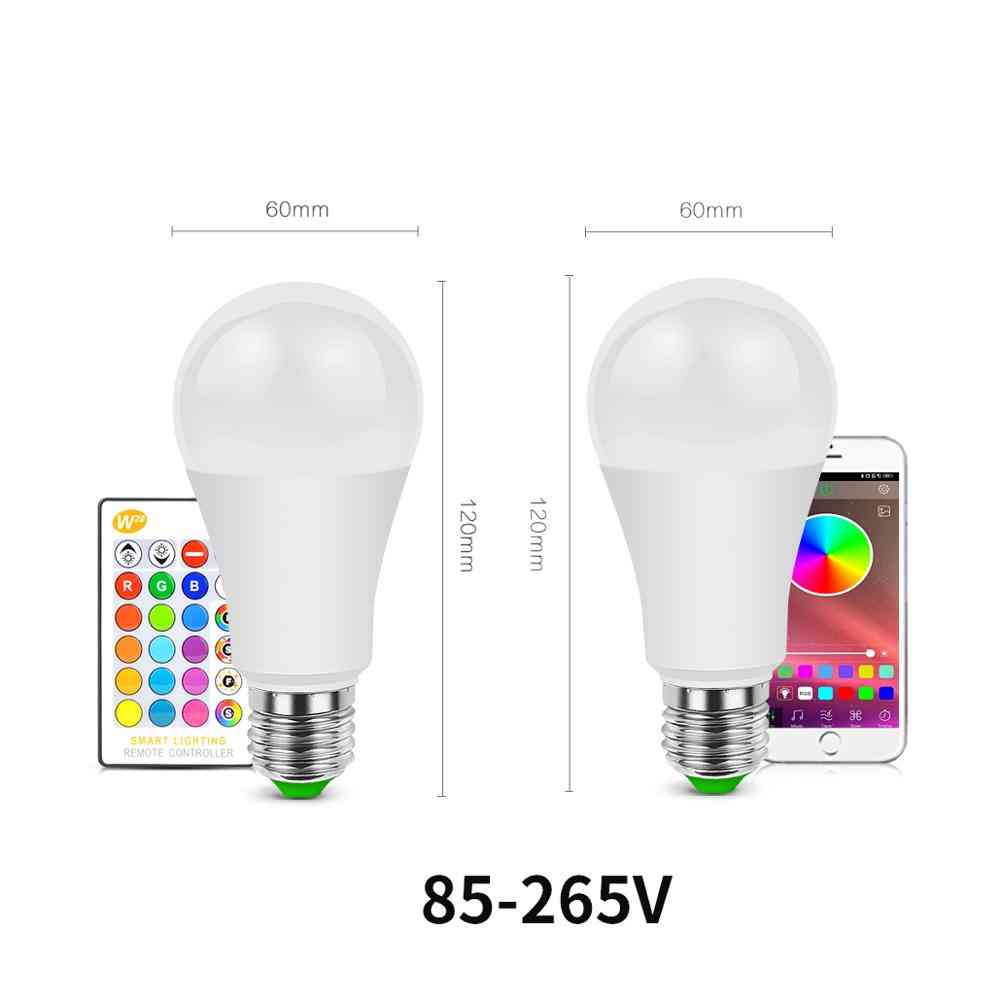 Bluetooth Led Bulb Lamp With Ir Remote Control